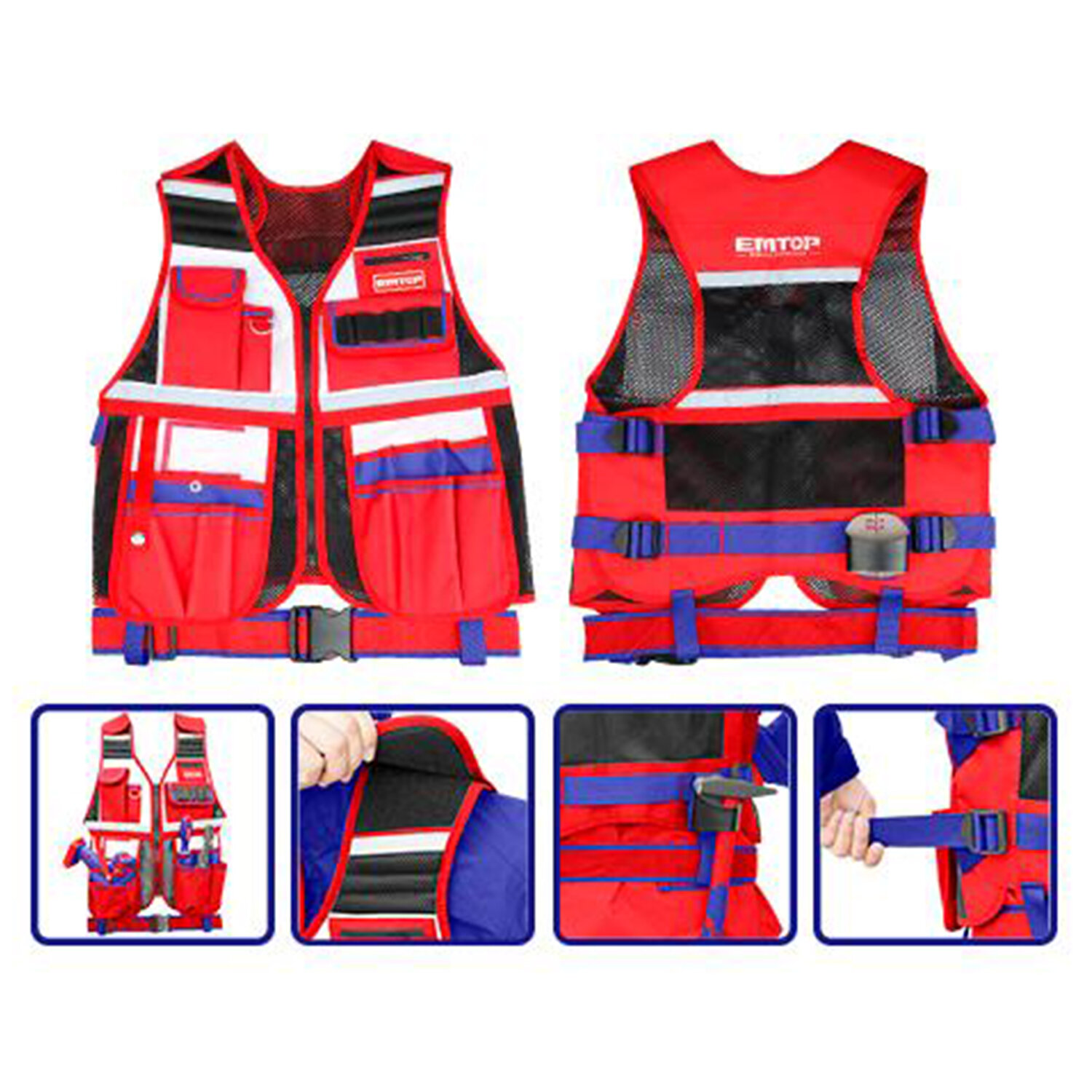 33369 CHALECO PORTAHERRAM 14 BOLSILLOS ETVT1701