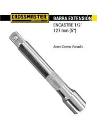 BARRA EXTENSION 1/2 X 127" MM CROSSMASTER