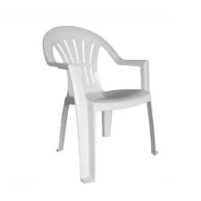 SILLON PLASTICO LAUTARO BLANCO