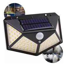 LAMPARA SOLAR 13CM 100LED DE EXTERIOR