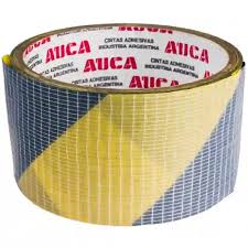 01348 CINTA DEMARCATORIA AMARILLA/NEGRA AUCA