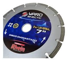 DISCO YARD DIAMANTADO 7- 3 EN 1 UNIVERSAL