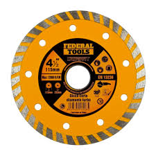 02036 DISCO DIAMANTADO 115 TURBO FEDERAL TOOLS