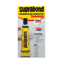 0168 ADHESIVO DE CONTACTO TRANSPARENTE 25G SUPRABOND