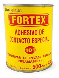 CEMENTO DE CONTACTO 101 500CC FORTEX