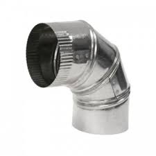 CURVA ARTICULADA CHAPA GAL P/VENT 75 MM