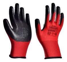 02804_26198 GUANTE VENTILADO ROJO POLYESTER G13