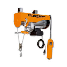 LUSQTOFF APAREJO ELECTRICO 125/250KG 12M