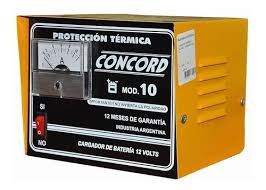 CARGADOR BATERIA 10 AMP CONCORD
