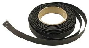 ESPAGUETI TERMOCONTRAIBLE 3/16 NEGRO TACSA X MTR