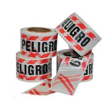 CINTA PELIGRO DOBLRE FAZ 200MTS X ROLLO