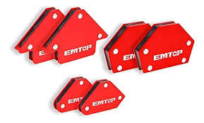 ESCUADRA MAGNETICA JUEGO 6 PZ EMTOP EMWH 6002