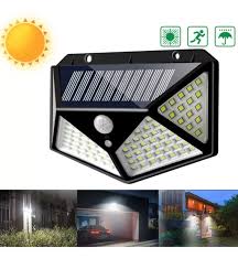 LAMPARA SOLAR 13CM 100LED DE EXTERIOR